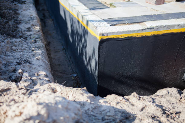 Professional Exterior Waterproofing technician working in Peru, IN